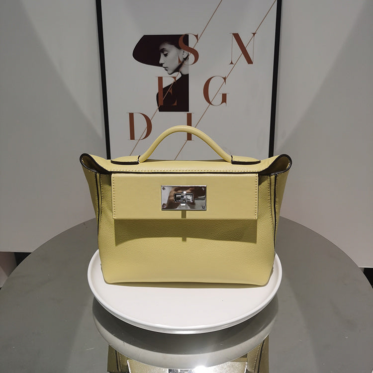 Bolsa de Mão em Couro Premium – Alta Costura e Estilo Fashion