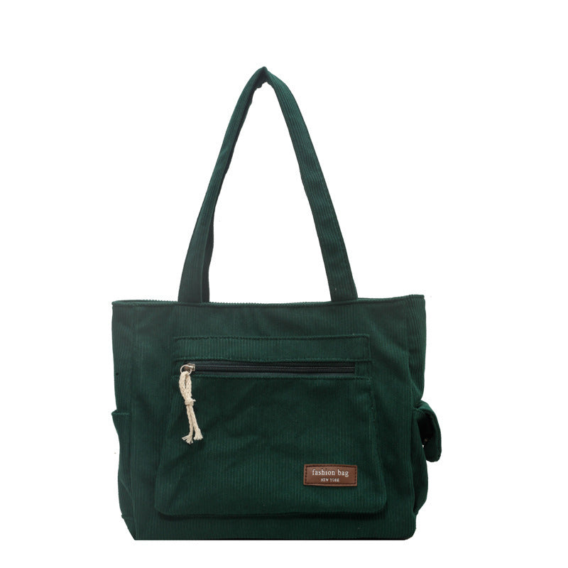 Mala Grande de Tecido Entrançado – Grande Capacidade – Nova Mala Feminina em Lona