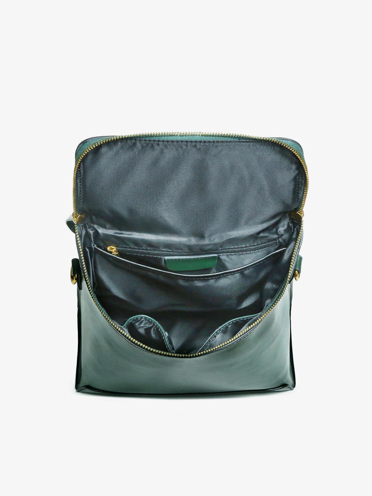Large Capacity Women's Backpack – Genuine Leather