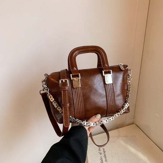 Bolsa de Bowling Retrô Portátil para Mulheres