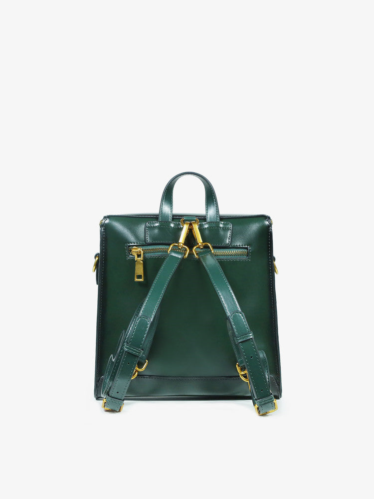 Large Capacity Women's Backpack – Genuine Leather